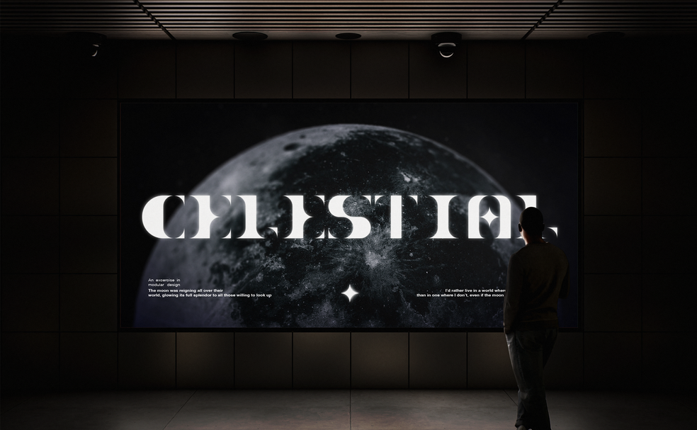Celestial Typeface